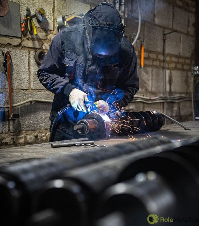 Role metalice pentru statii de colectare deseuri